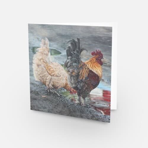 Carte de souhait de l’oeuvre « Monsieur, Madame »