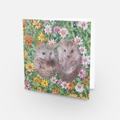 Carte de souhait de l’oeuvre « Tache et Winnie »